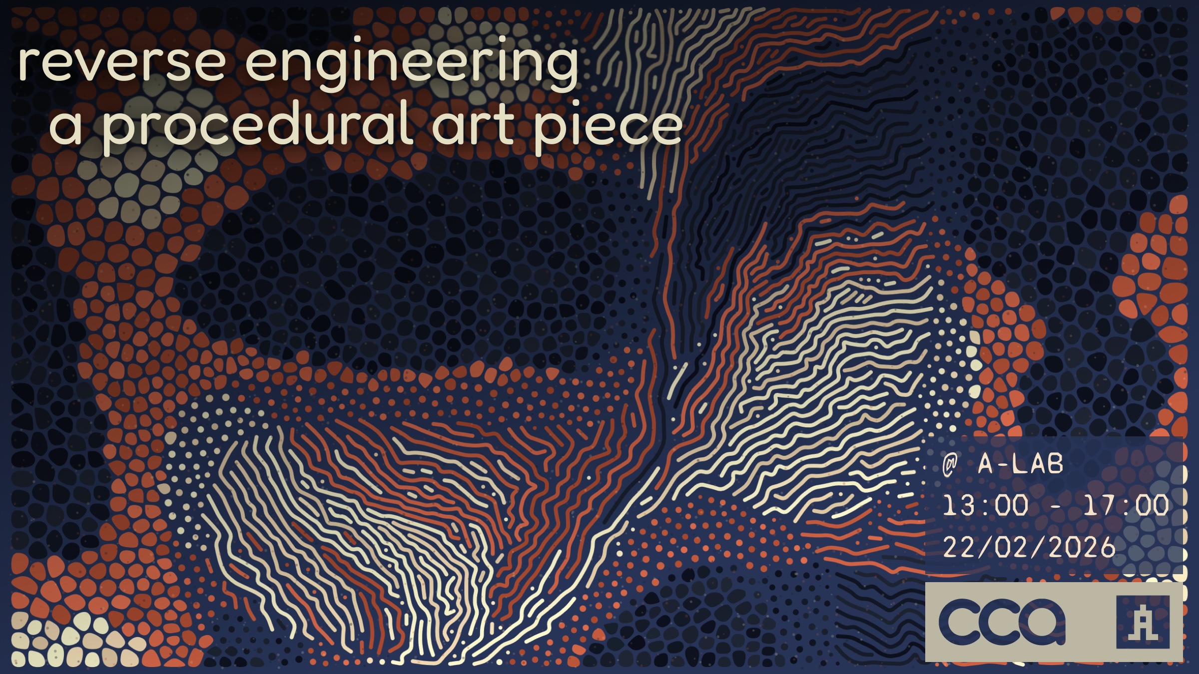 Reverse Engineering a Procedural Art Piece